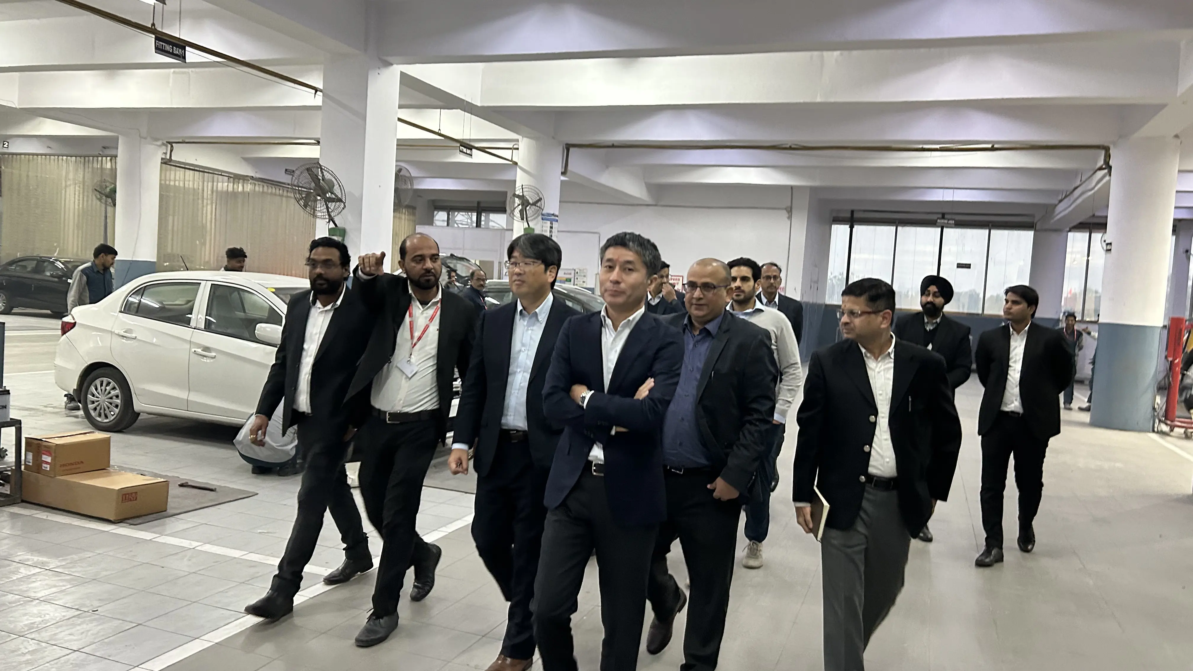 Honda Delivery Ceremony